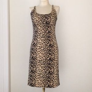 Final sale New Size S animal print dress.